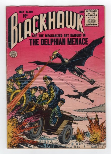 1956 blackhawk 100 death - dc,